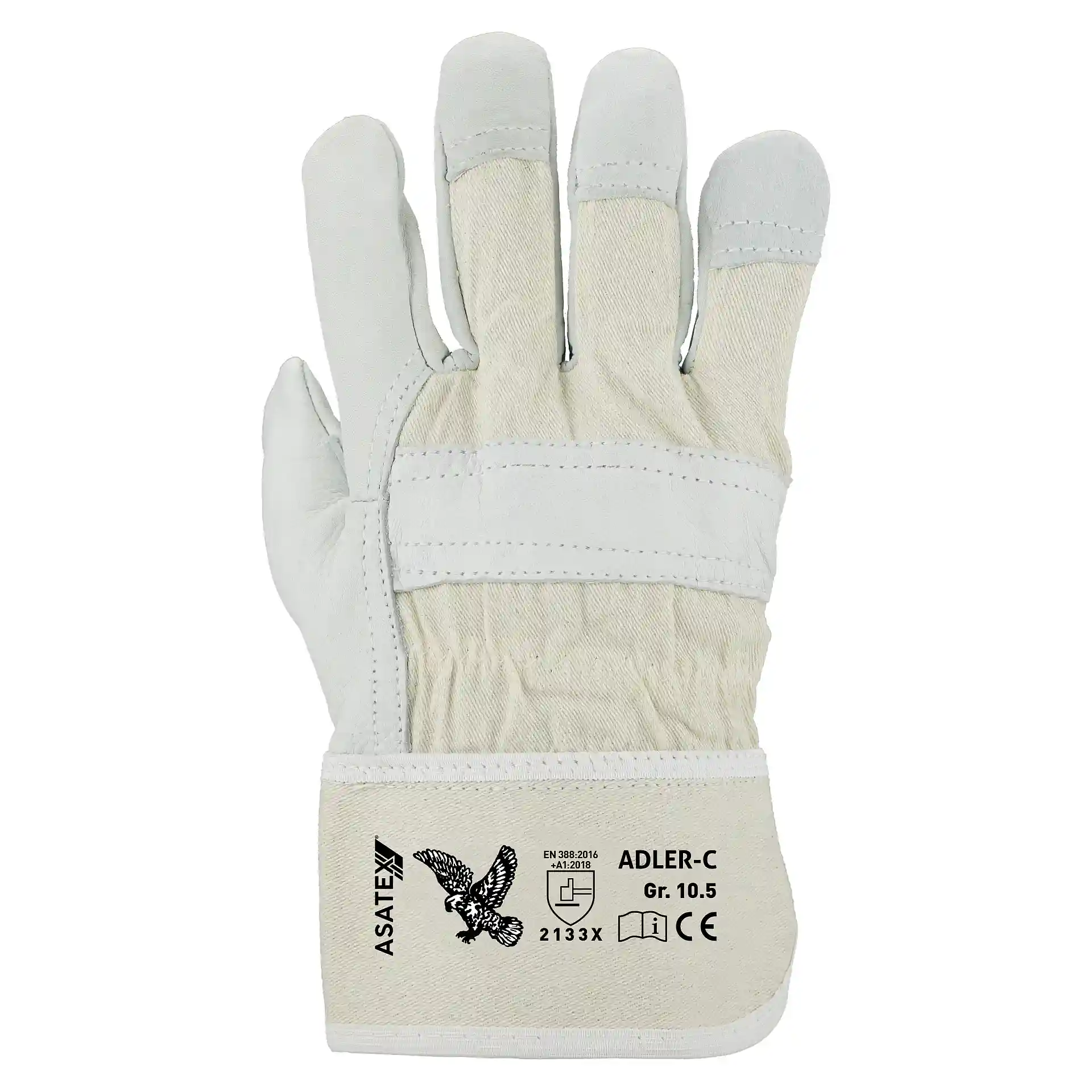 Rindnarbenleder-Handschuh ADLER-C