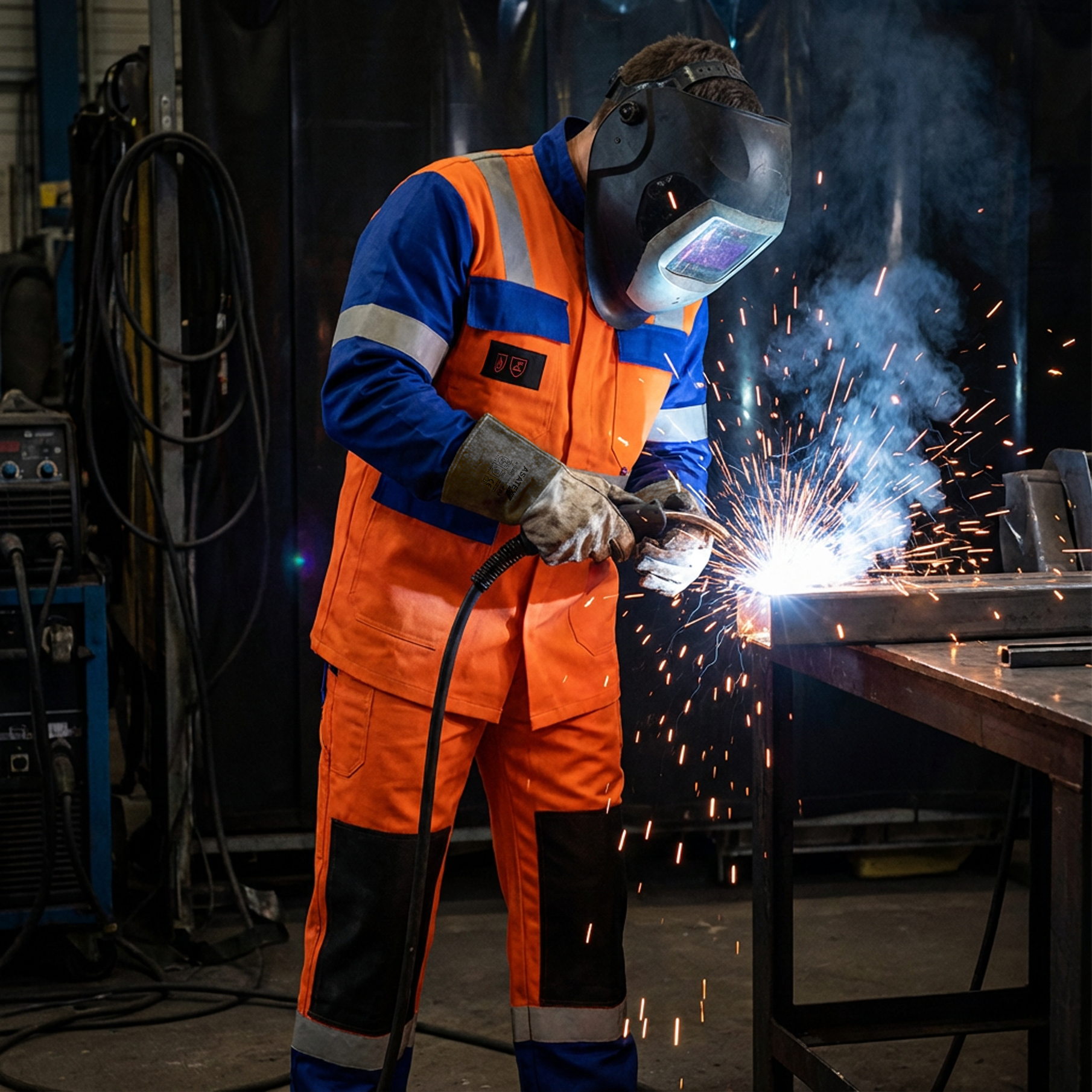 Produktabbildung  Schweißerschutz-Latzhose SECLH81P