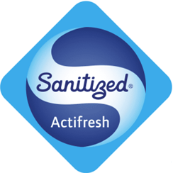 Graphic of the Sanitised Actifresh logo