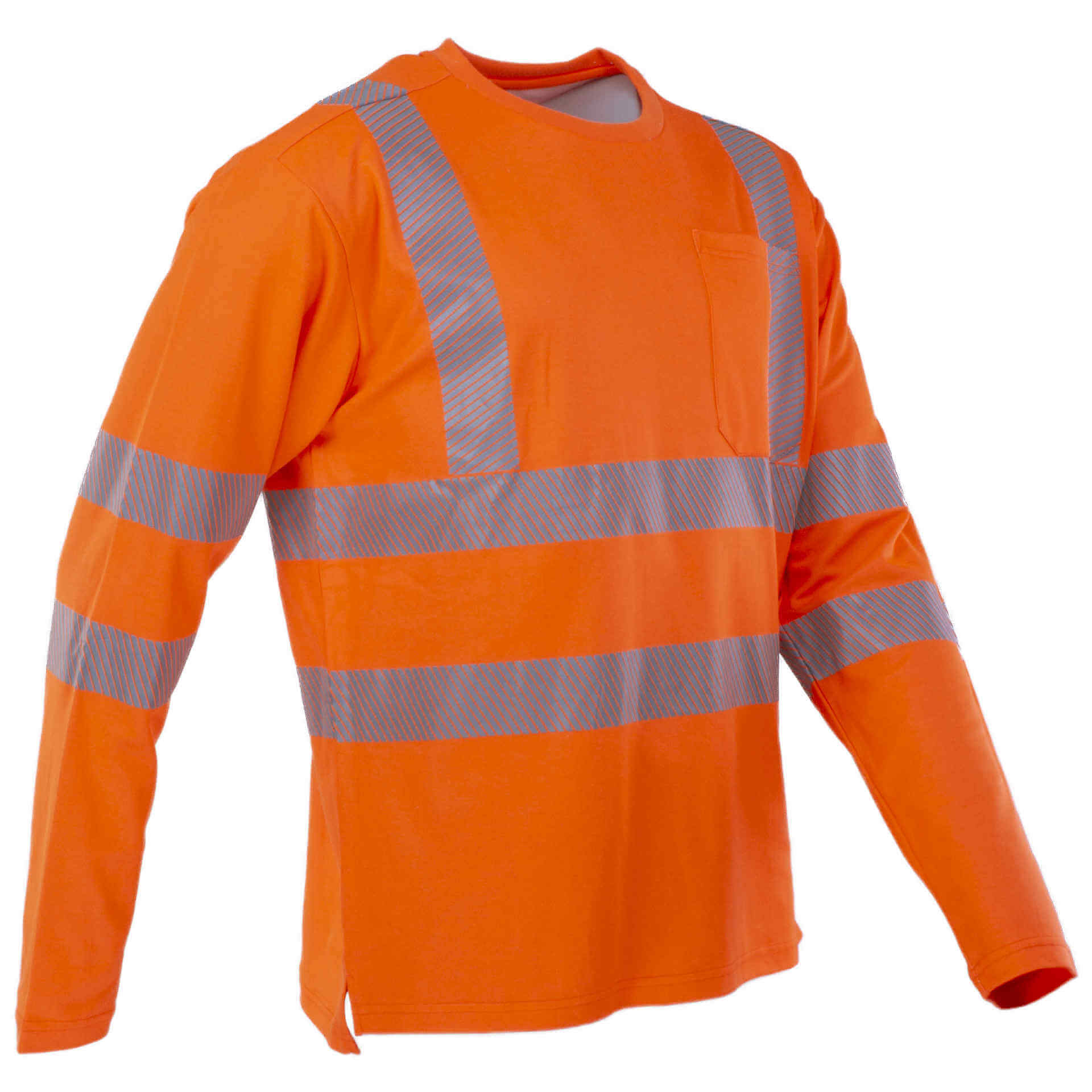 Product afbeelding PREVENT® Premium High-Visibility T-Shirt met lange mouwen PTW-SHIRT-L
