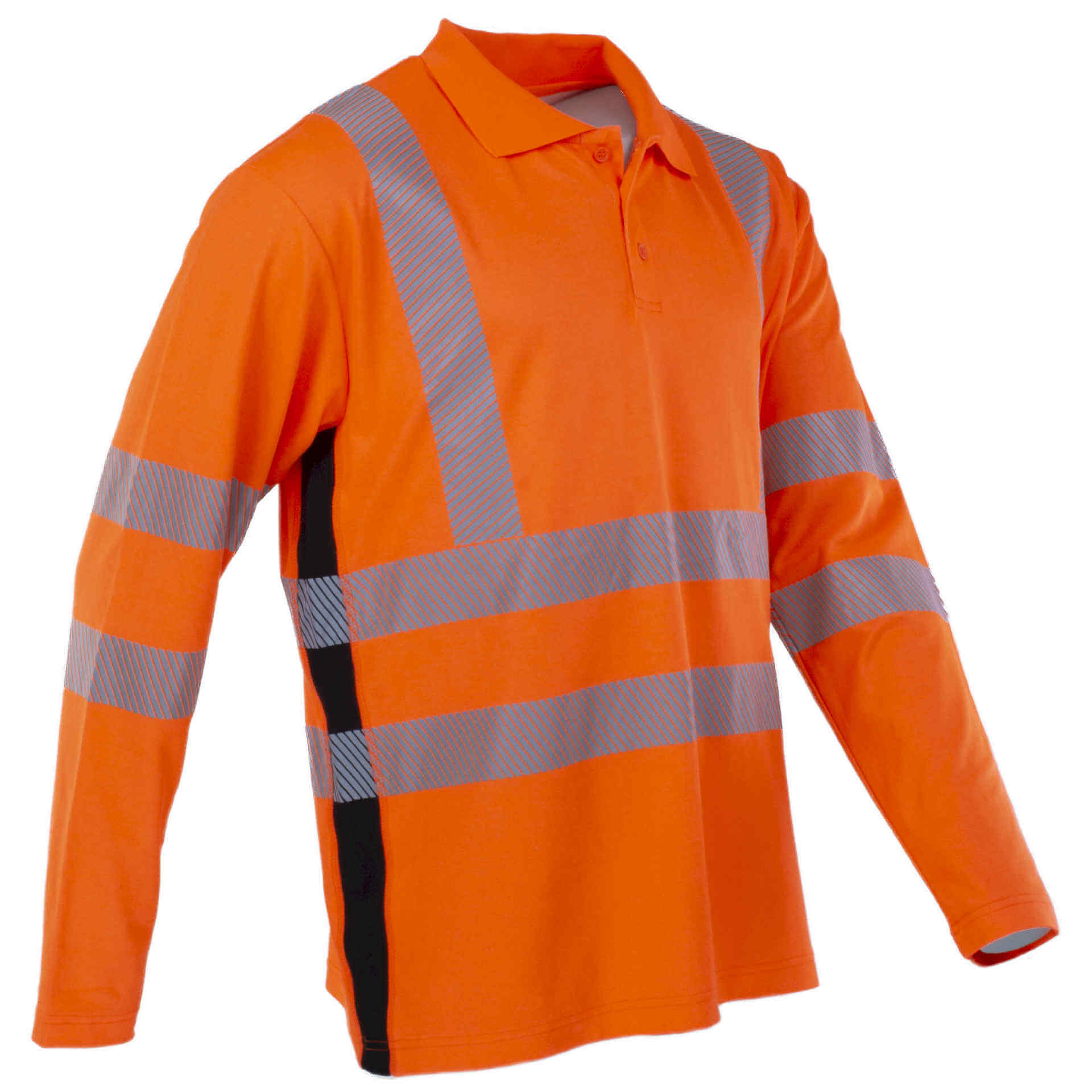 Product image PREVENT® Premium high-visibility long-sleeved polo shirt PTW-POLO-L