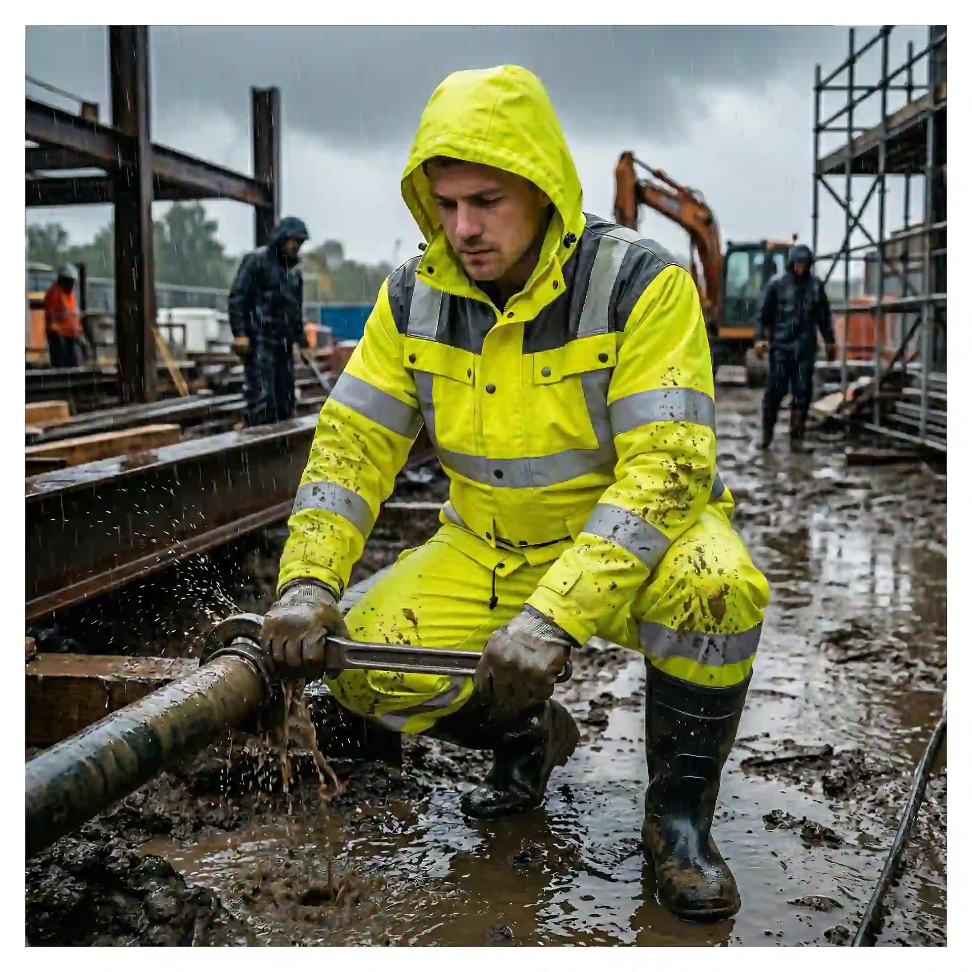 Imaginea produsului PREVENT® Hanorac cu glugă de protecție și avertizare 3150