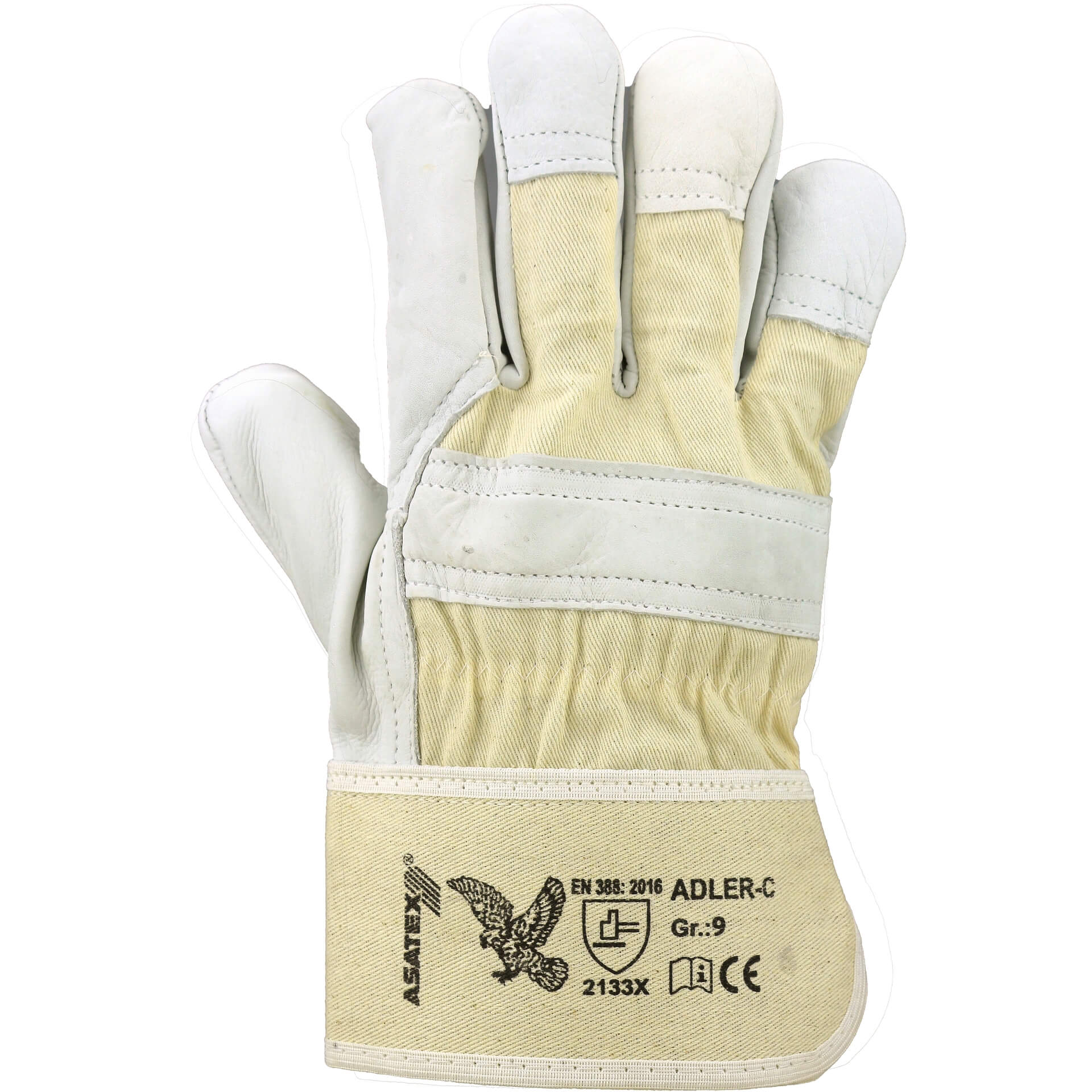 Imagen de producto Guante piel flor vacuno ADLER-C9